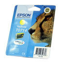 Original Epson Yellow Ink Cartridge 5.5ml - (Replaces Low Capacity T0894) T0714 - Free UK Delivery